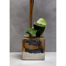 Artificial Aubergine Orchid Plant By Fiori For Home Decor-Wothorpe Nurseries