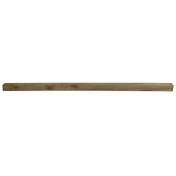 Blooma Garden Square Wooden Fence Post Rot Resistant 2.4m-Wothorpe Nurseries