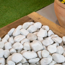 Bopha White Trellis Planter Trough For Outdoor Gardens-Wothorpe Nurseries