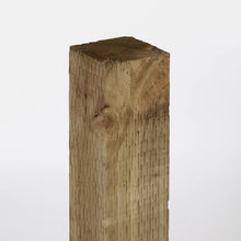Forest Garden Square Timber Fence Post Pressure Treated DIY-Wothorpe Nurseries