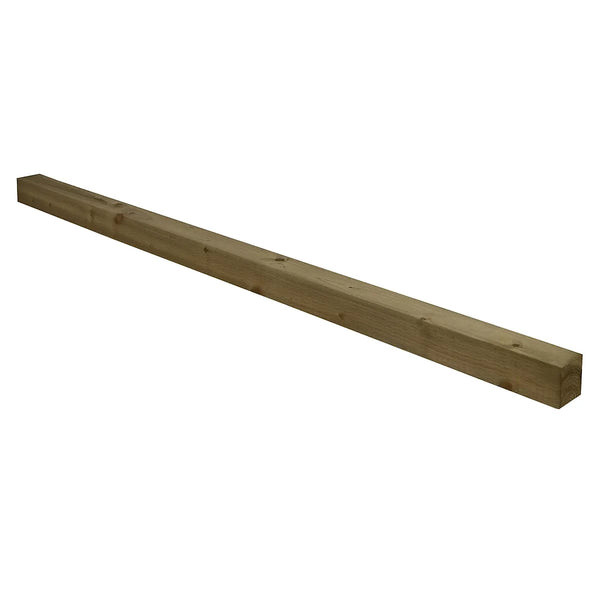 Forest Garden Square Timber Fence Post Pressure Treated DIY-Wothorpe Nurseries