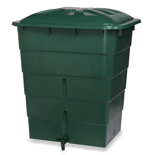 Garantia 300L Tapered Water Butt Gardeners Capacity-Wothorpe Nurseries