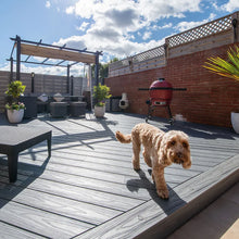 Habitat Grey Composite Deck Board Dual Finish Gardens-Wothorpe Nurseries