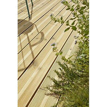 Klikstrom Lemhi Green Pine Deck Board Grooved Sides DIY-Wothorpe Nurseries