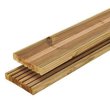 Klikstrom Lemhi Green Pine Deck Board Grooved Sides DIY-Wothorpe Nurseries