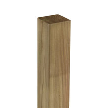 Klikstrom UC4 Natural Square Wooden Fence Post Gardeners-Wothorpe Nurseries
