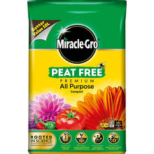 Miracle-Gro Peat Free Multi Purpose Compost For Gardens-Wothorpe Nurseries