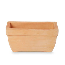Verve 7L Stone Whitewashed Rectangular Planter For Patio-Wothorpe Nurseries