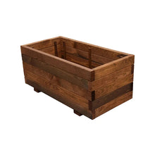 Verve Bopha 110L Wooden Trough Planter Gardeners Durable-Wothorpe Nurseries