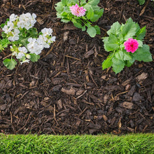 Verve Landscape Bark Chippings Dark Brown 100L Bag Moisture-Wothorpe Nurseries