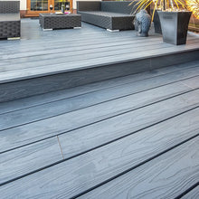 Habitat Grey Composite Deck Board Dual Finish Gardens-Wothorpe Nurseries
