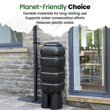 Hardys 100L Garden Slimline Water Butt With Tap Kit-Wothorpe Nurseries