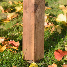 Klikstrom UC4 Brown Square Garden Fence Post 1.8m Durable-Wothorpe Nurseries