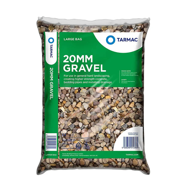 Tarmac 20mm Gravel Large Bag Drainage Driveways Homeowners-Wothorpe Nurseries
