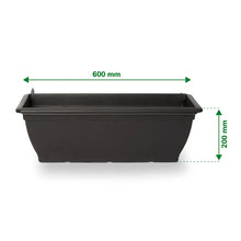 Verve Florus Bell Trough Planter Garden Durable Plastic-Wothorpe Nurseries