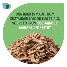 Verve Landscape Bark Chippings Dark Brown 100L Bag Moisture-Wothorpe Nurseries